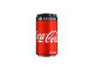 Coca Cola Zero de lata 235 ml