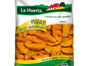 Papas en gajo sazonadas La Huerta 250 ml