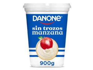 Yoghurt de manzana Danone 900 gr