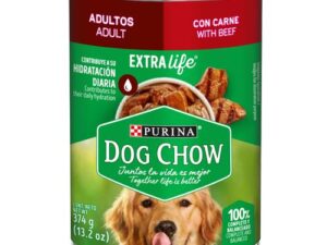 DOG CHOW ADULTO LATA DE CARNE 374 GR