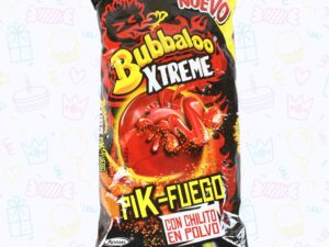 PALETAS BUBBALOO XTREME PI-K FUEGO 20 PZ ADAMS