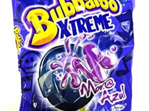 PALETAS BUBBA XTREME MORA 20 PZS ADAMS