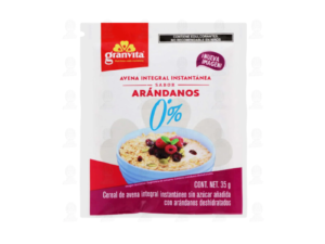 Avena instantánea Granvita 35 gr Arandano