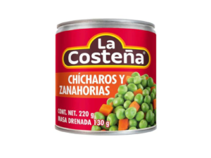 Chícharo y zanahoria La Costeña 220 gr