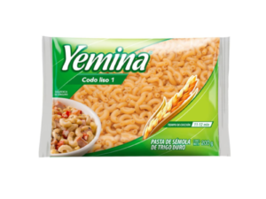 Sopa codo liso 1 Yemina 200 gr