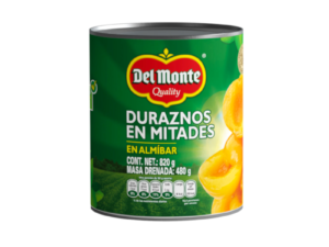 Durazno mitades en almíbar Del Monte 820 gr