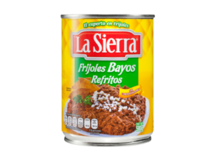 Frijoles bayos refritos La Sierra 580 gr