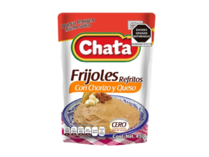 Frijoles refritos con chorizo La Chata 430 gr