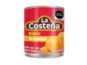 Mango en almíbar rebanada La Costeña 800 gr