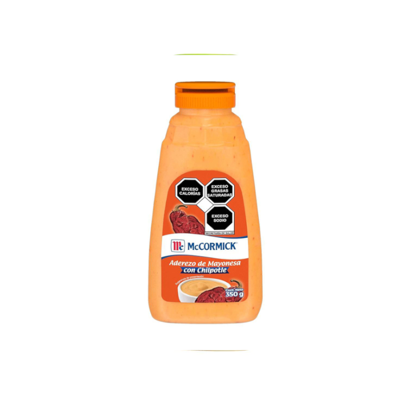 MAYONESA MCCORMICK SQUEEZE CHIPOTLE 350 GR –