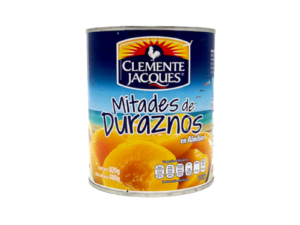 Mitades de durazno Clemente Jacques 820 gr