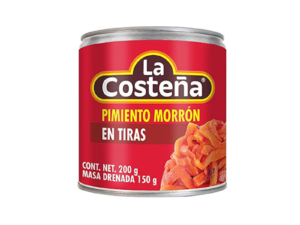 Pimiento morrón tiras La Costeña 200 gr