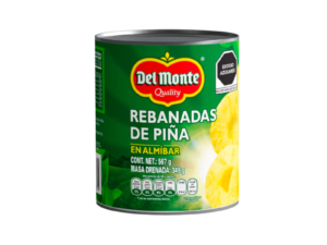 Piña en almíbar rebanadas Del Monte 567 gr