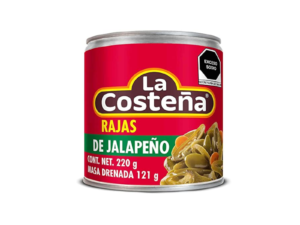 Rajas de jalapeño La Costeña 220 gr