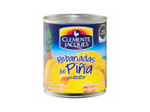 Rebanadas de piña en almíbar Clemente Jacques 800 gr