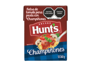 Salsa de tomate champiñones Hunts 360 gr