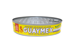 Sardina en aceite soya Guaymex 425 gr