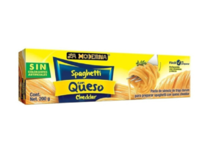 Spaghetti con queso cheddar La Moderna 200 gr