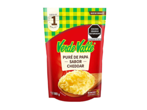 Pure de papa cheddar Verde Valle 80 gr