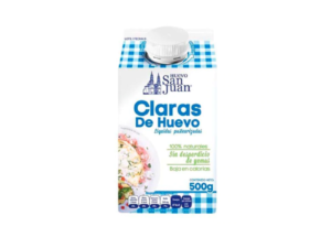 Claras de Huevo Liquidas 500gr San Juan
