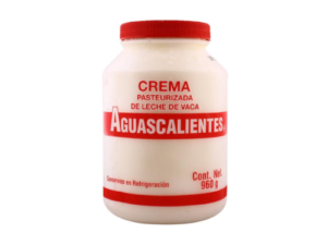 Crema pasteurizada Aguascalientes 960 gr