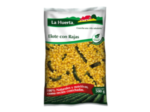 Elote con rajas 500 gr La Huerta