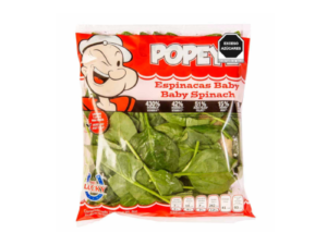 Espinaca baby Popeye 227 gr