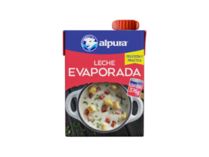 Leche evaporada Alpura 376 gr