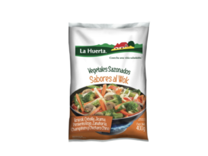 Vegetales sazón al wok La Huerta 400 gr