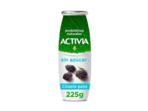 Activia ciruela sin azúcar 225 gr