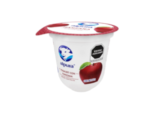 Yoghurt Con Manzana 125gr Alpura