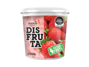 Yoghurt Disfruta Fresa 750gr Yoplait