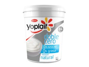 Yoghurt doble cero natural 1kg Yoplait