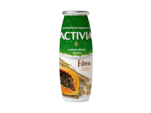 Activia papaya, fibra y cereales 225 gr