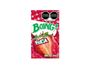 Jugo de Pulpa de Fresa 250ml Boing!