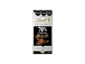 Chocolate Amargo 70% Cacao 100gr Lindt