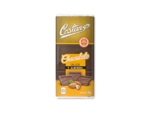 Tablilla de Almendra 25gr Costanzo