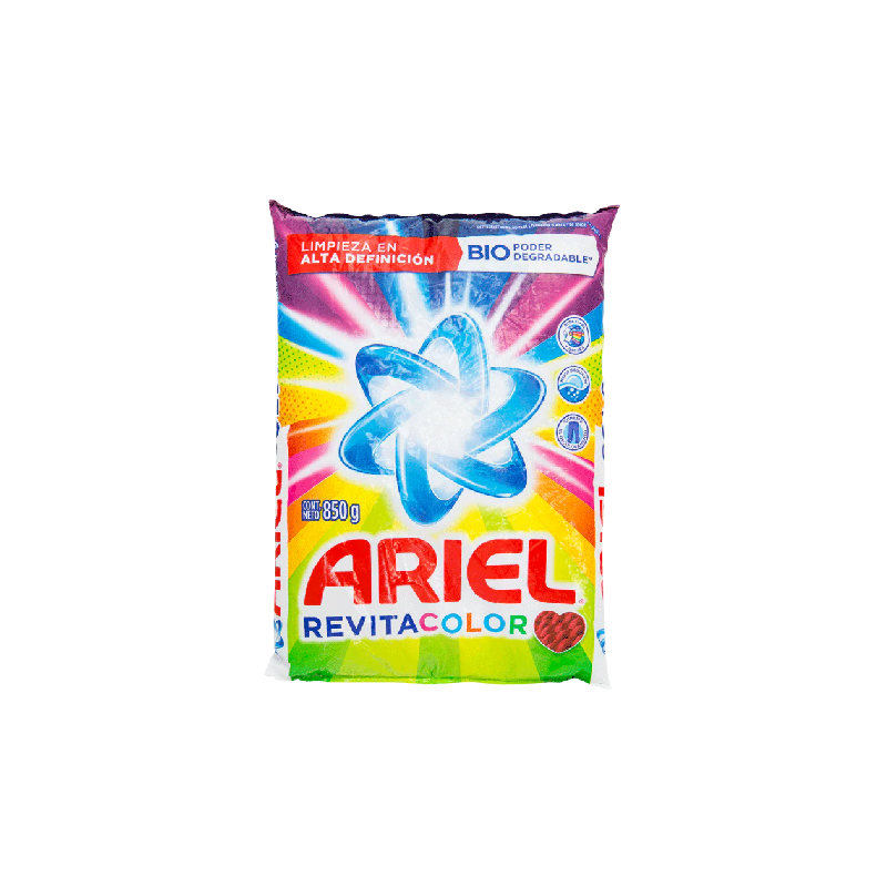 Detergente en Polvo Ariel 850gr – Merca Pronto
