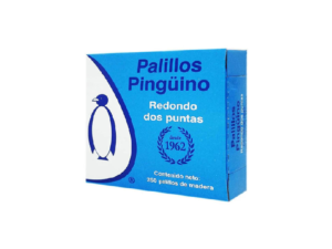 Palillos 250pz Pinguino